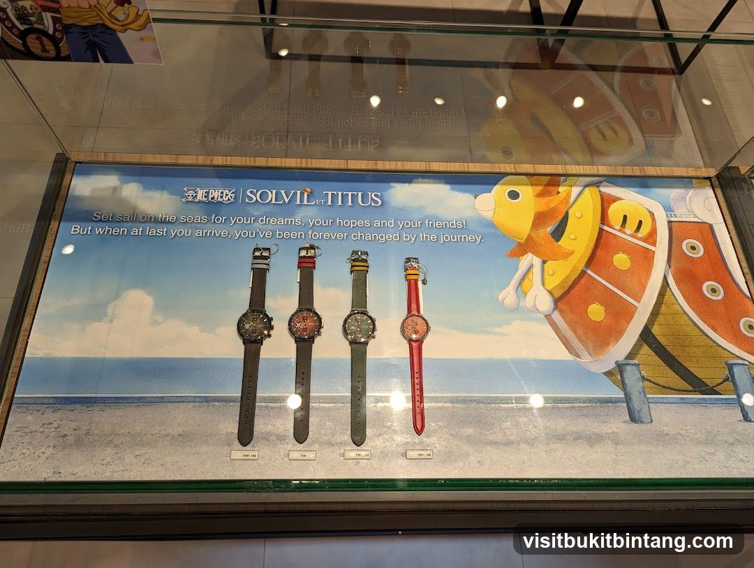 One Piece x Solvil et Titus Watch Display