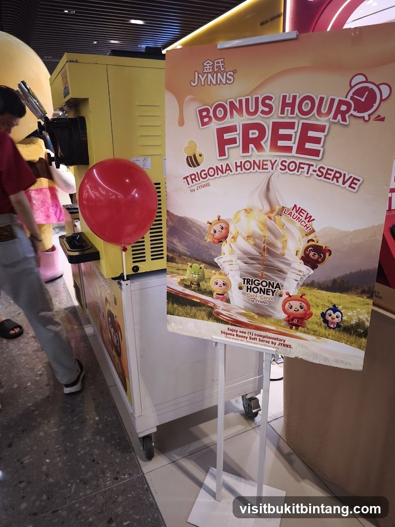JYNNS Trigona Honey Soft Serve Promotion