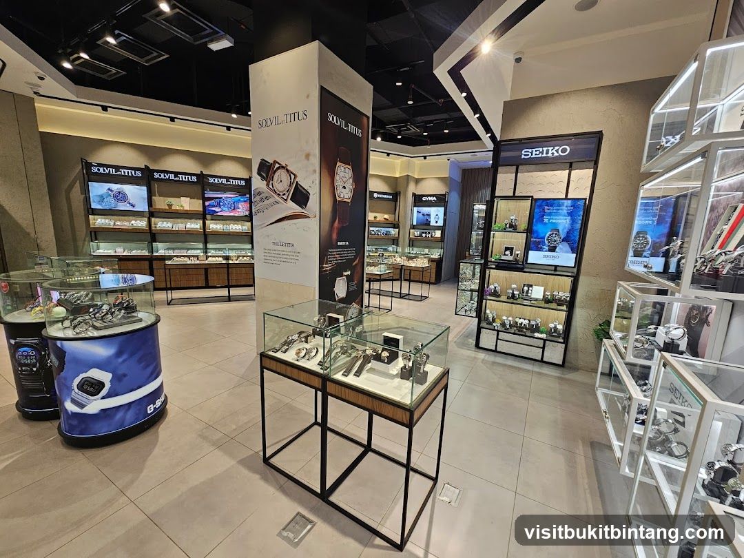 Watch Store Interior