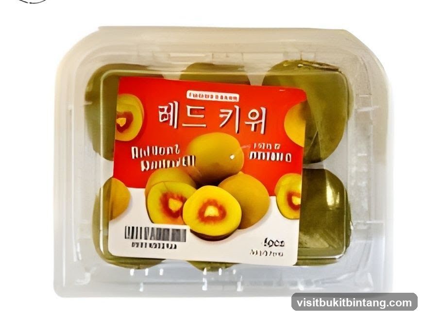 Red Kiwifruit Packaging