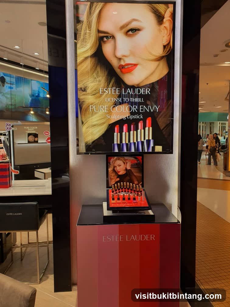 Estee Lauder Lipstick Display