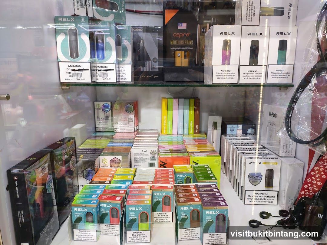 Vape Products Display