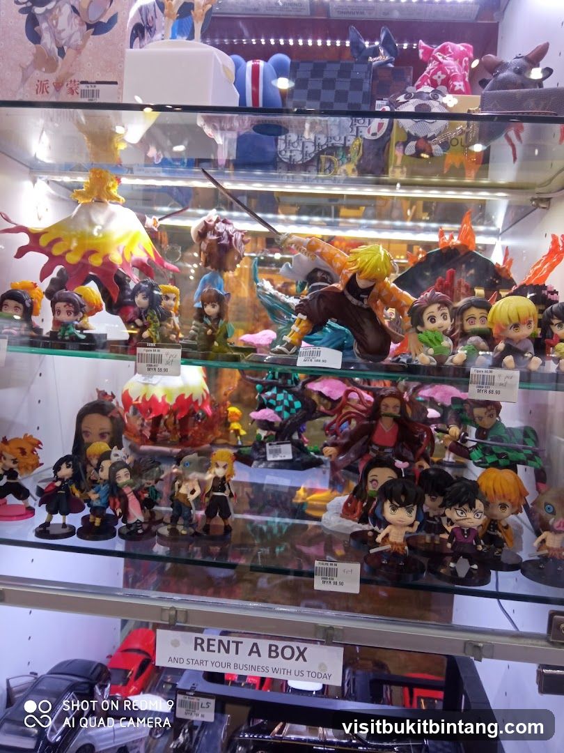 Anime Figurines Display