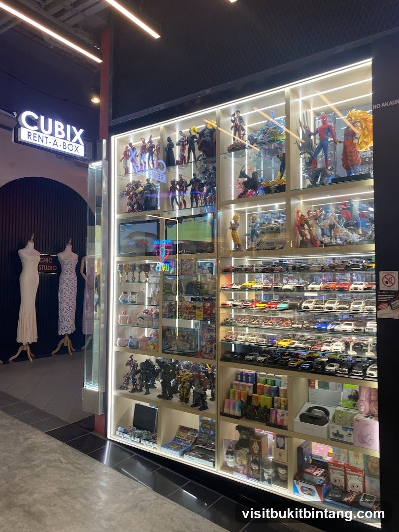 Display of Collectibles and Merchandise
