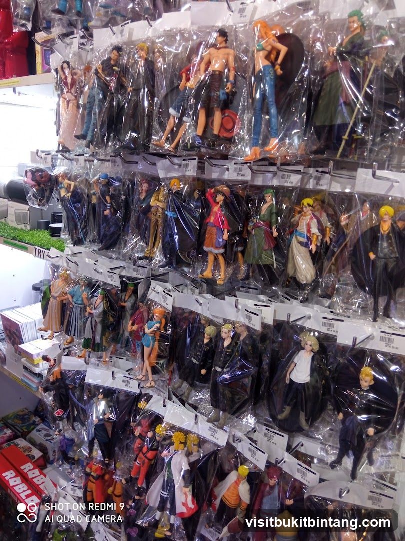 Anime Figurines Display