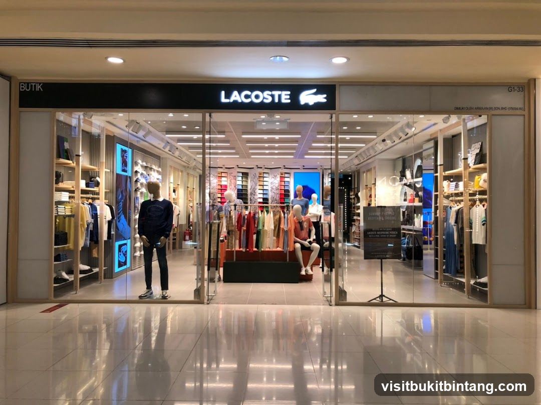 Lacoste Storefront