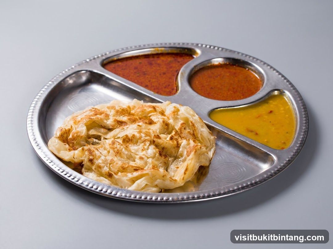 Roti Canai with Curries