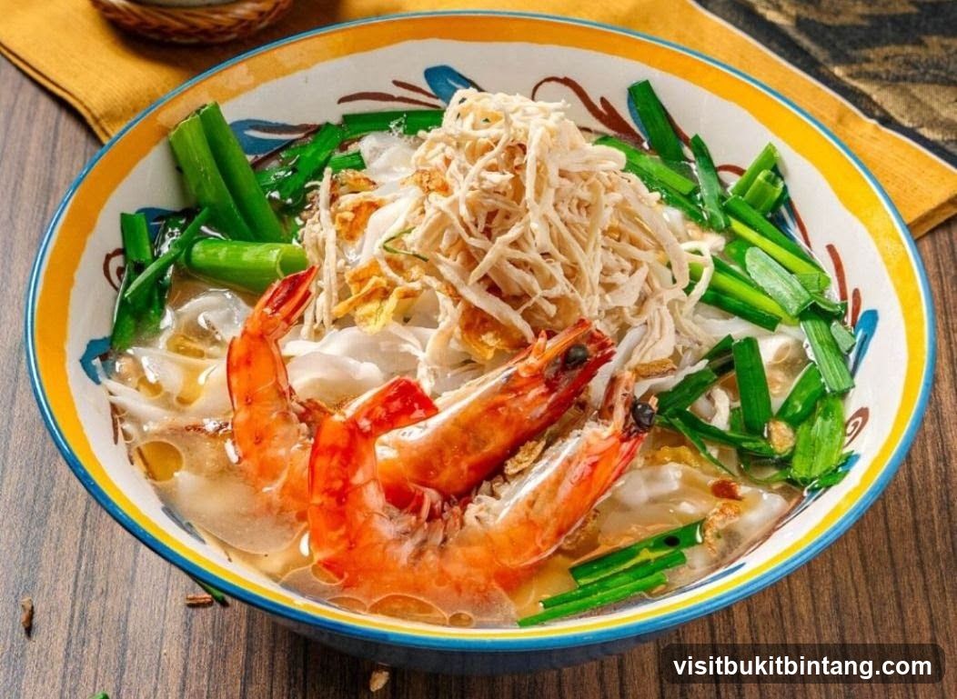 Shrimp and Noodle Soup