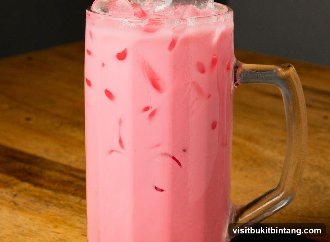 Pink Drink with Ice