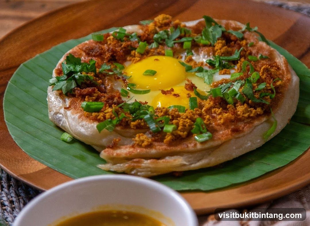 Egg and Meat Roti
