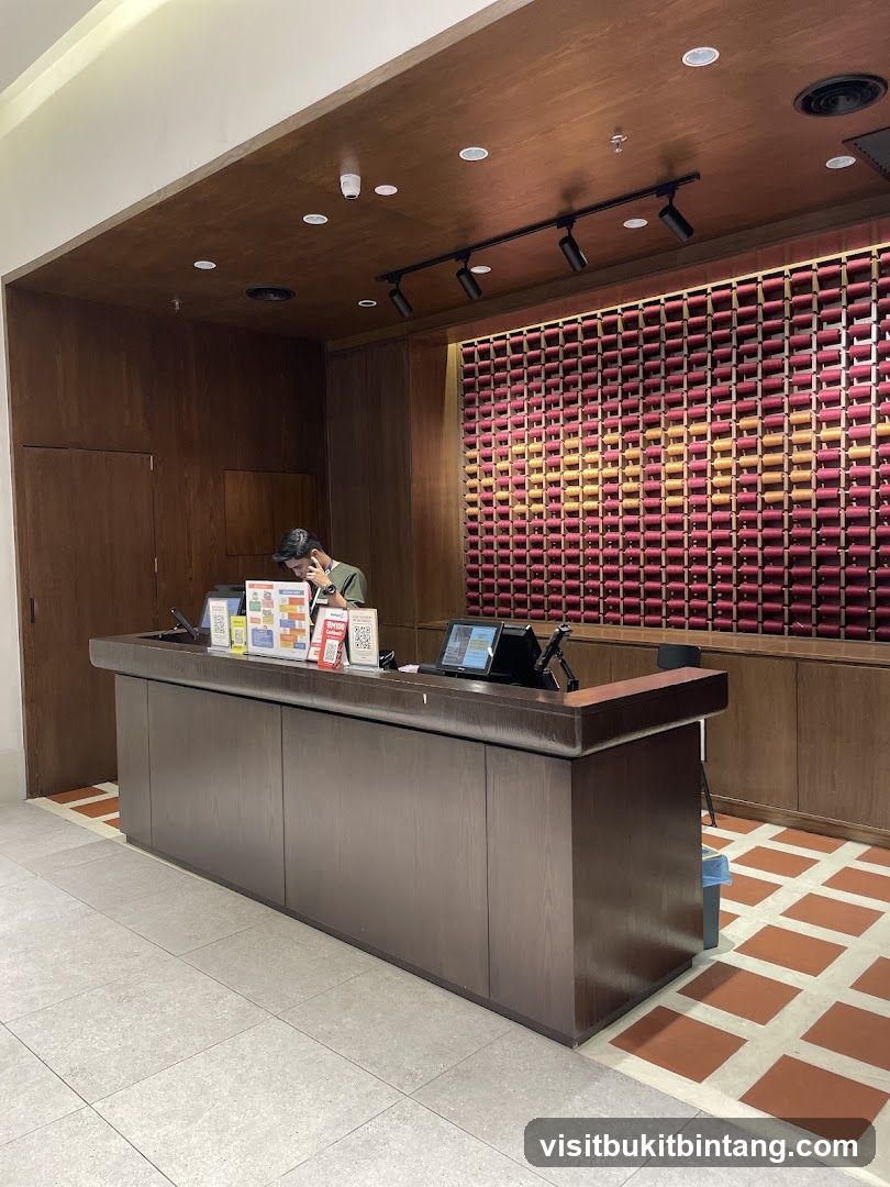 Counter with Staff and Display