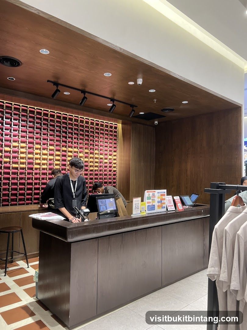 Retail Store Checkout Area