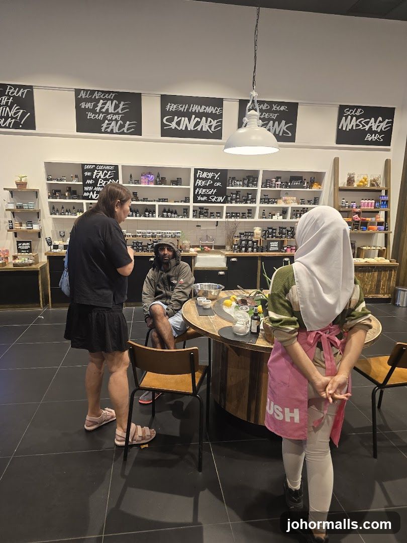 Lush Store Interior