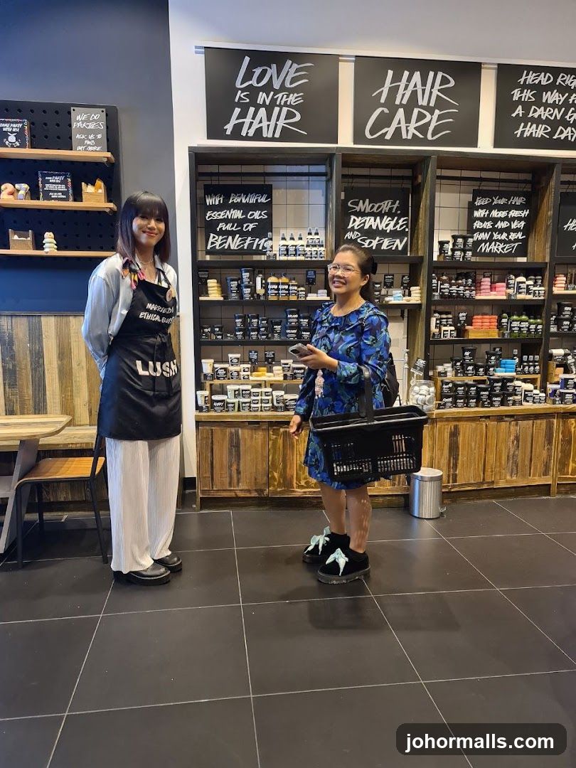 Lush Store Interior
