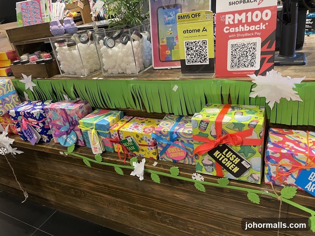 Gifted Products Display