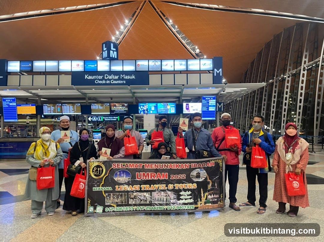 Group at Check-in Counters