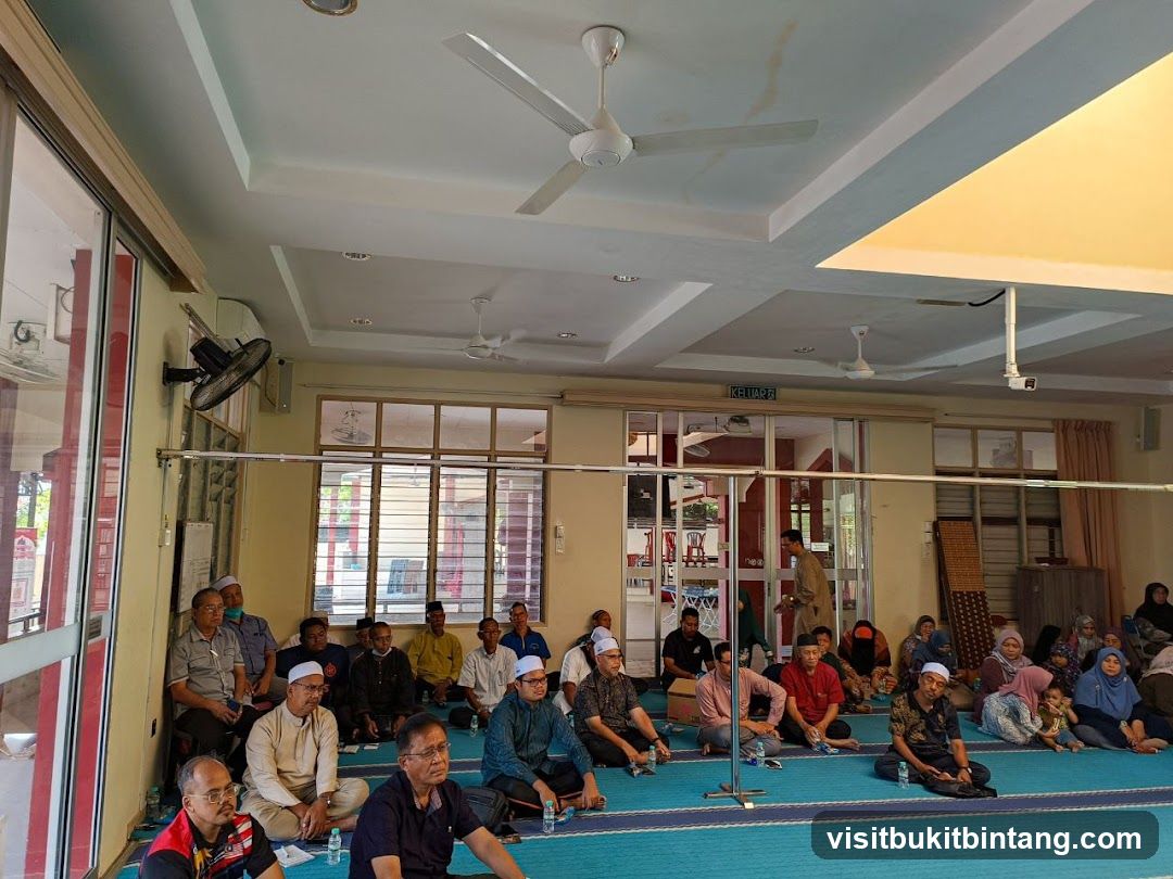 People gathered indoors