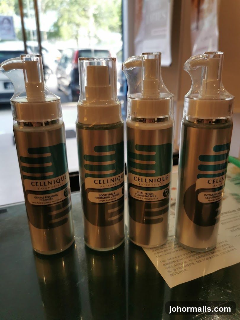 Cellnique Paramedical Skincare Products