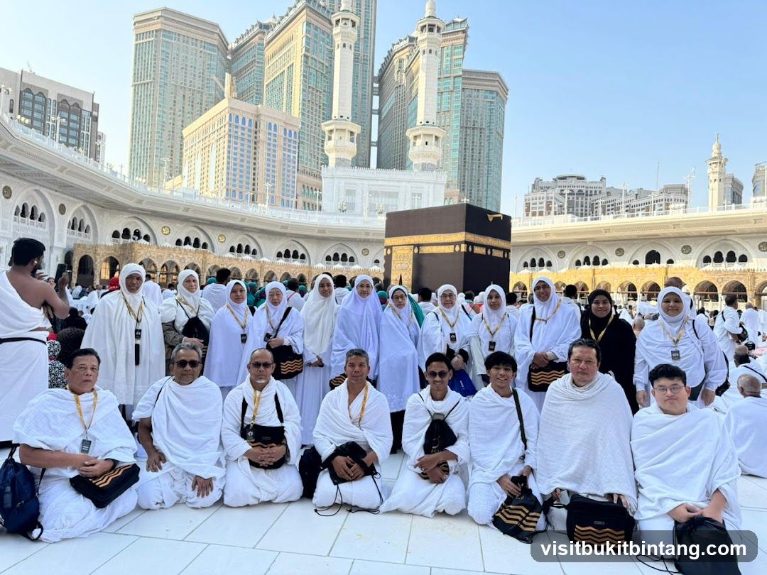 Pilgrims at the Kaaba