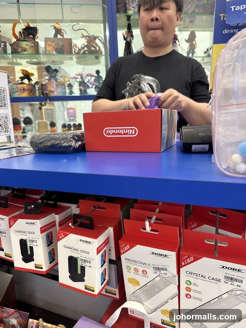 Nintendo Accessories Display