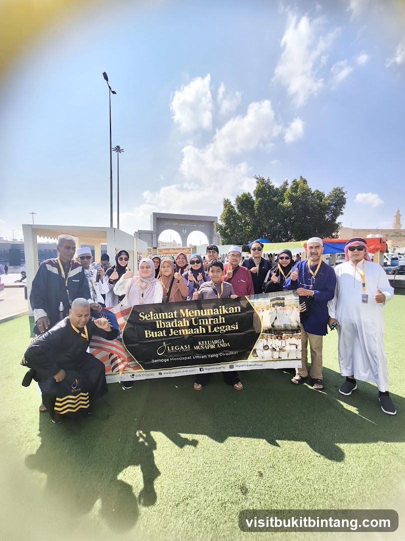 Group holding a banner