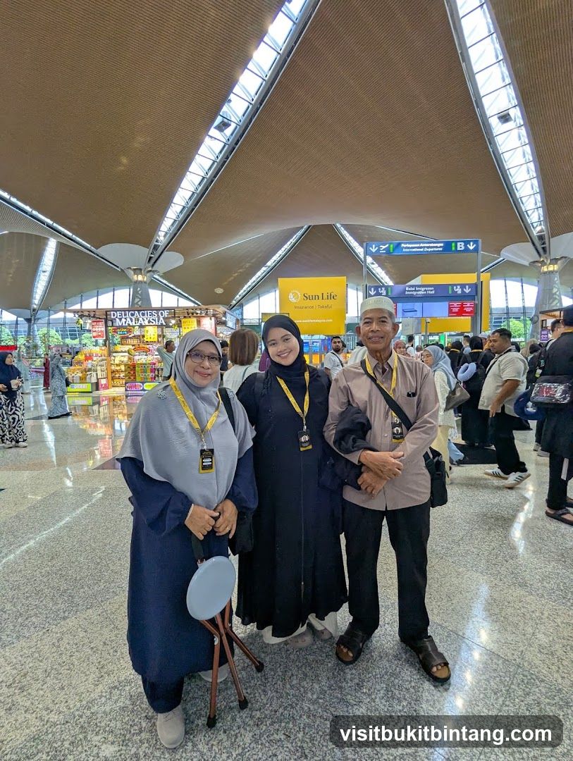 Family at Airport