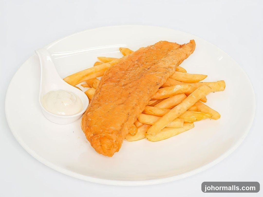 Salmon and Fries