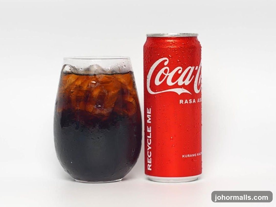 Coca-Cola Can and Glass