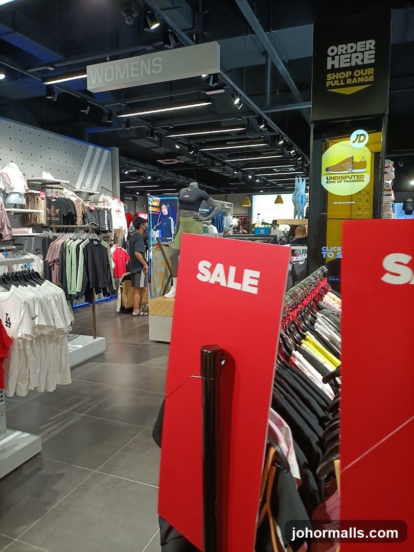 JD Sports Store Interior