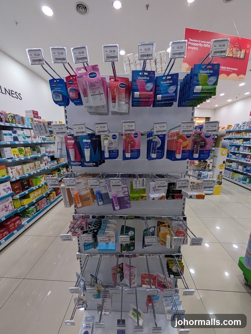 Lip Care Products Display