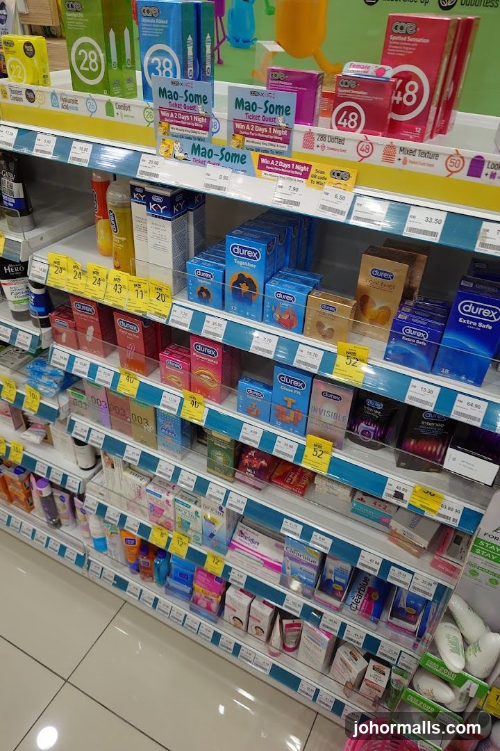 Condom and Personal Care Products Display