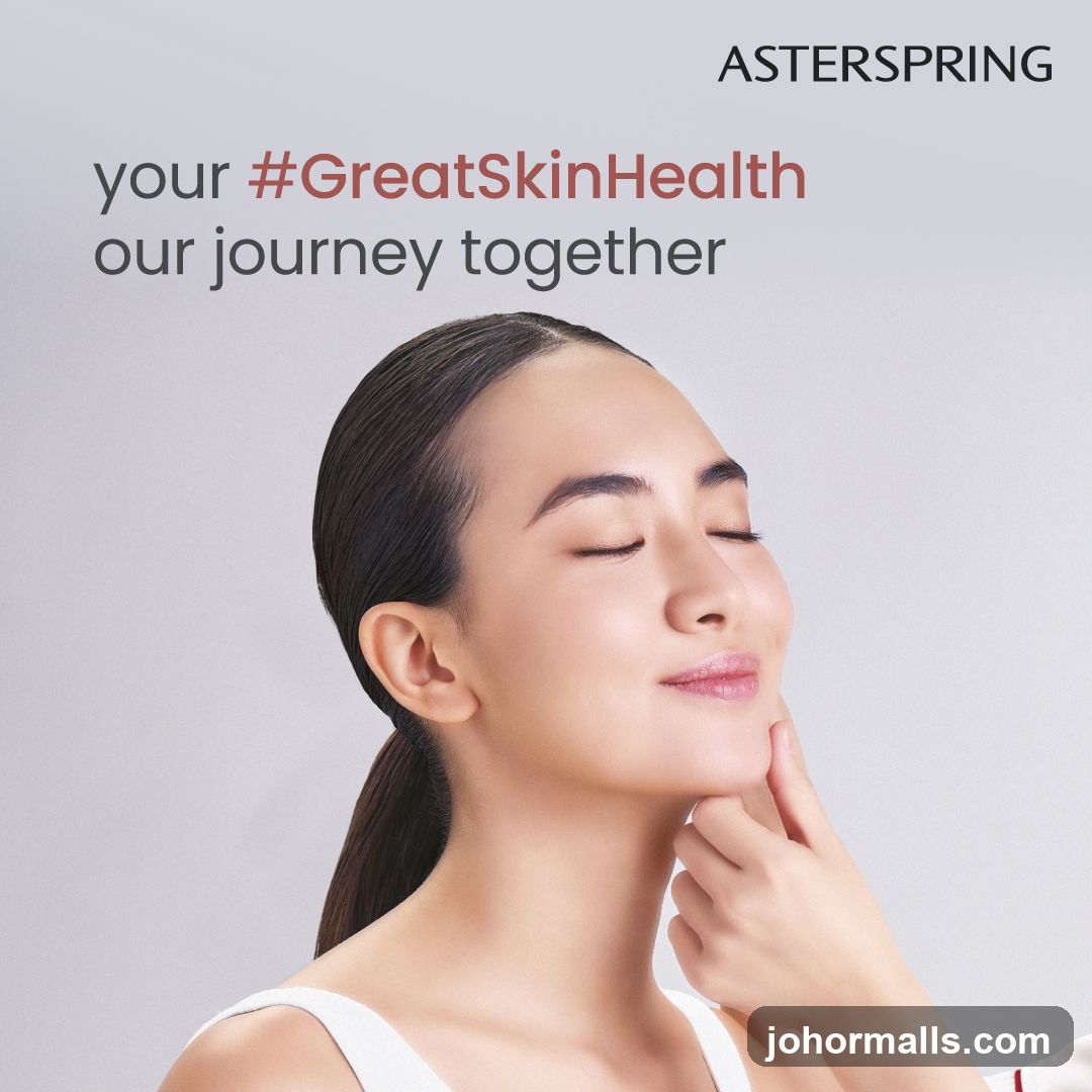 AsterSpring Skincare Advertisement