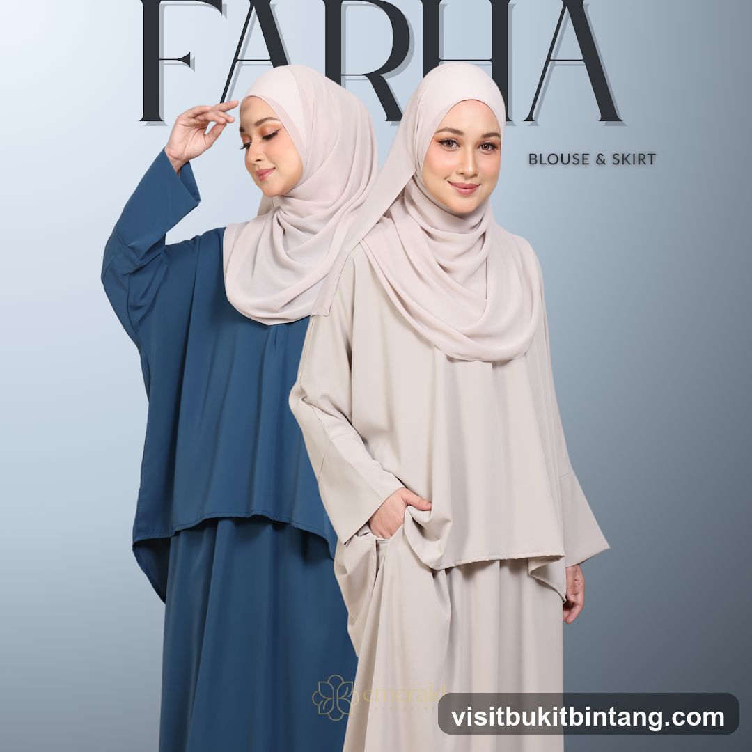 Farha Blouse & Skirt