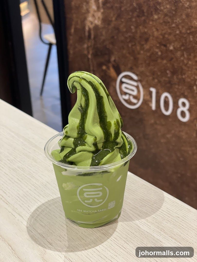 Matcha Soft Serve