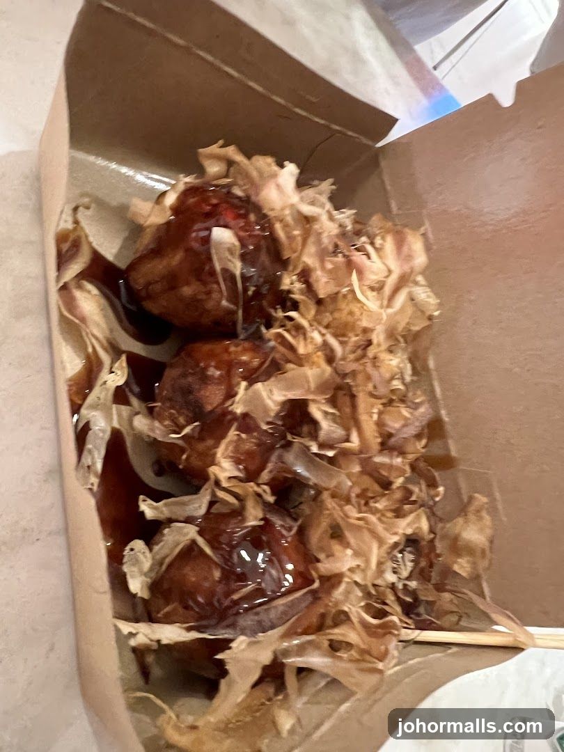Takoyaki in a box