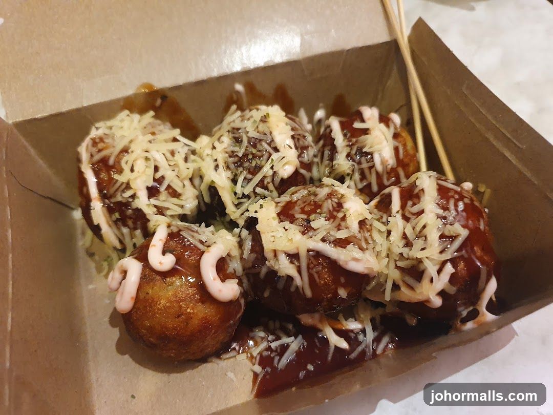 Takoyaki with Toppings