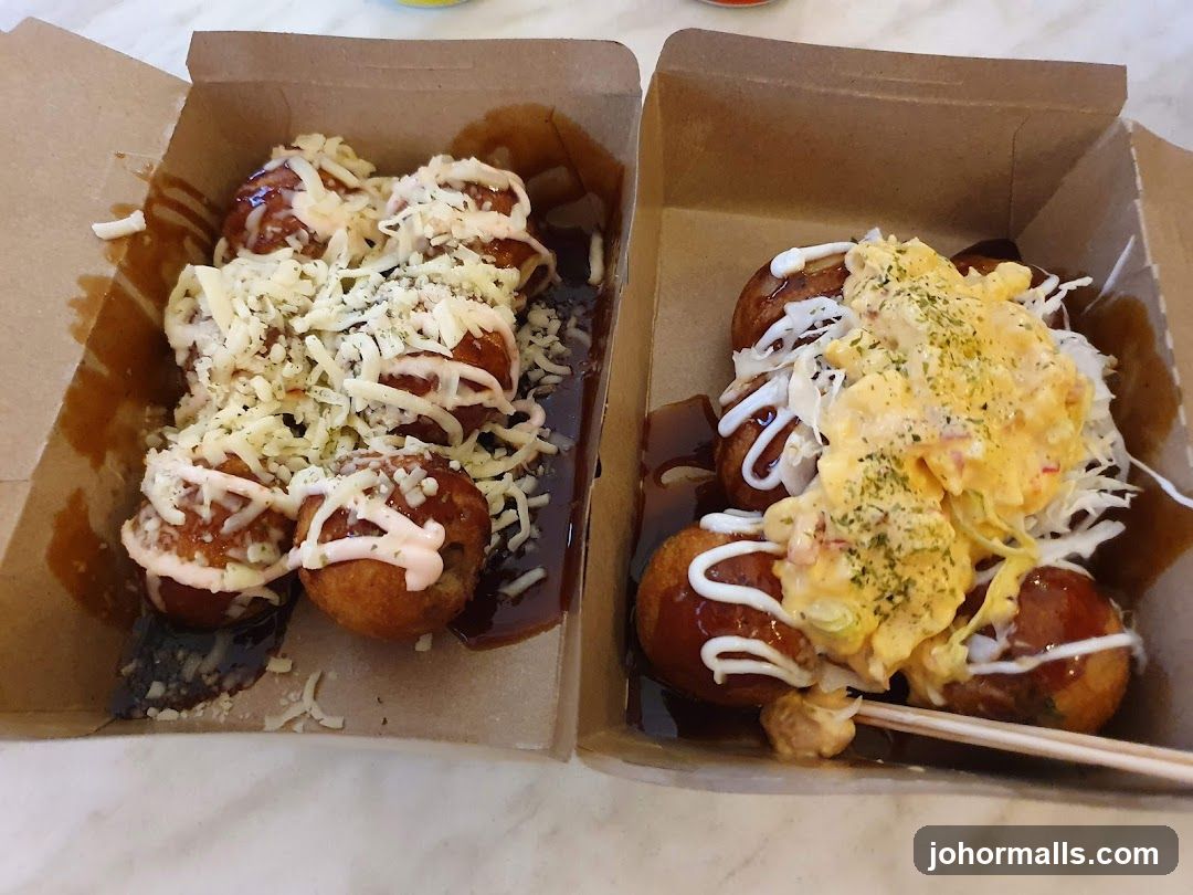 Takoyaki with Toppings