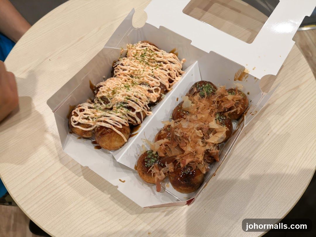 Takoyaki in a box