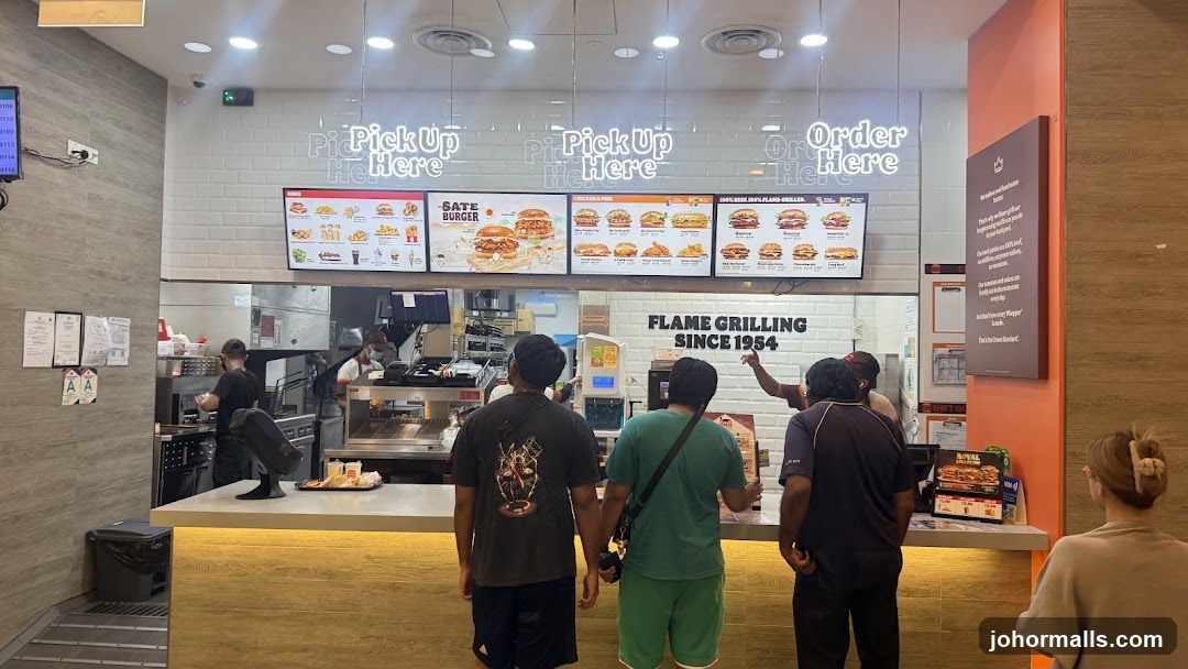Fast Food Restaurant Counter