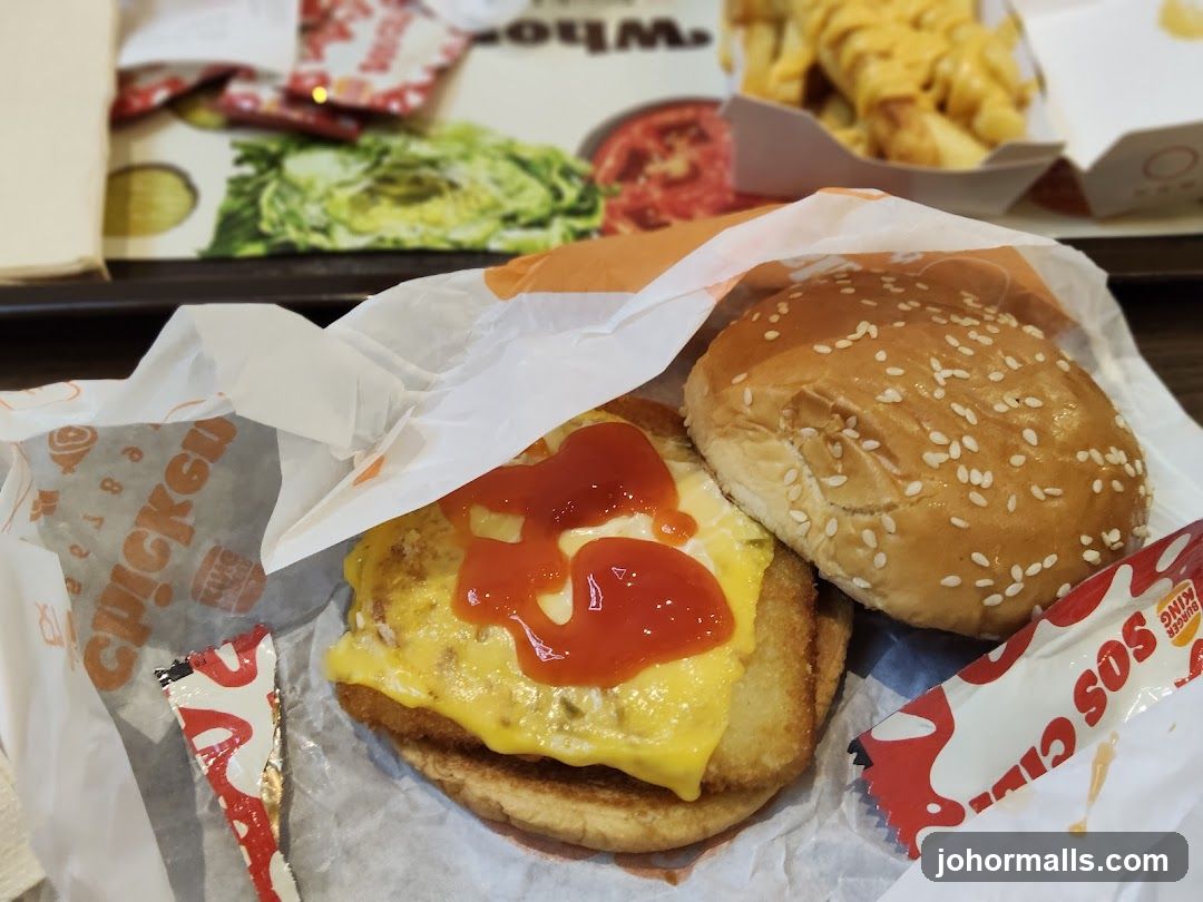 Burger and Fries