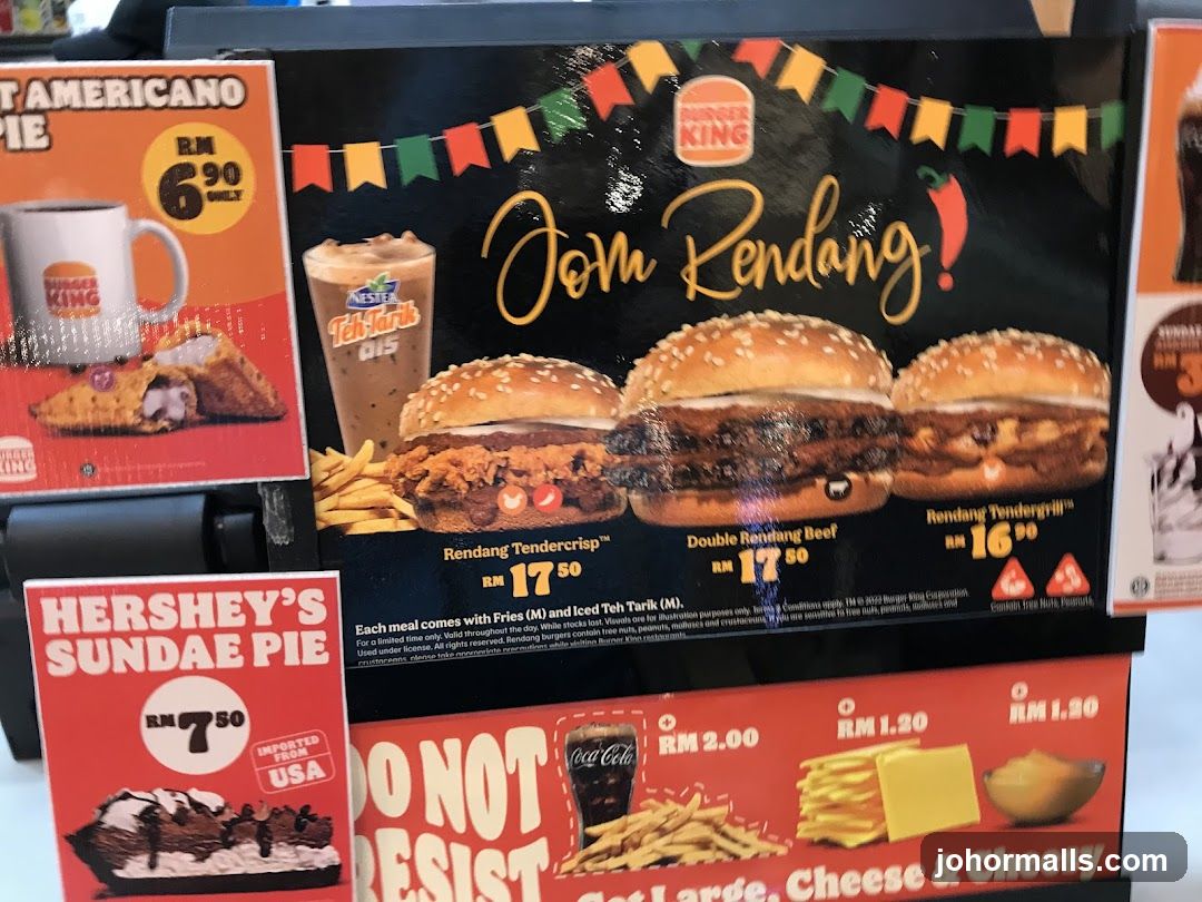 Burger King Rendang Promotion