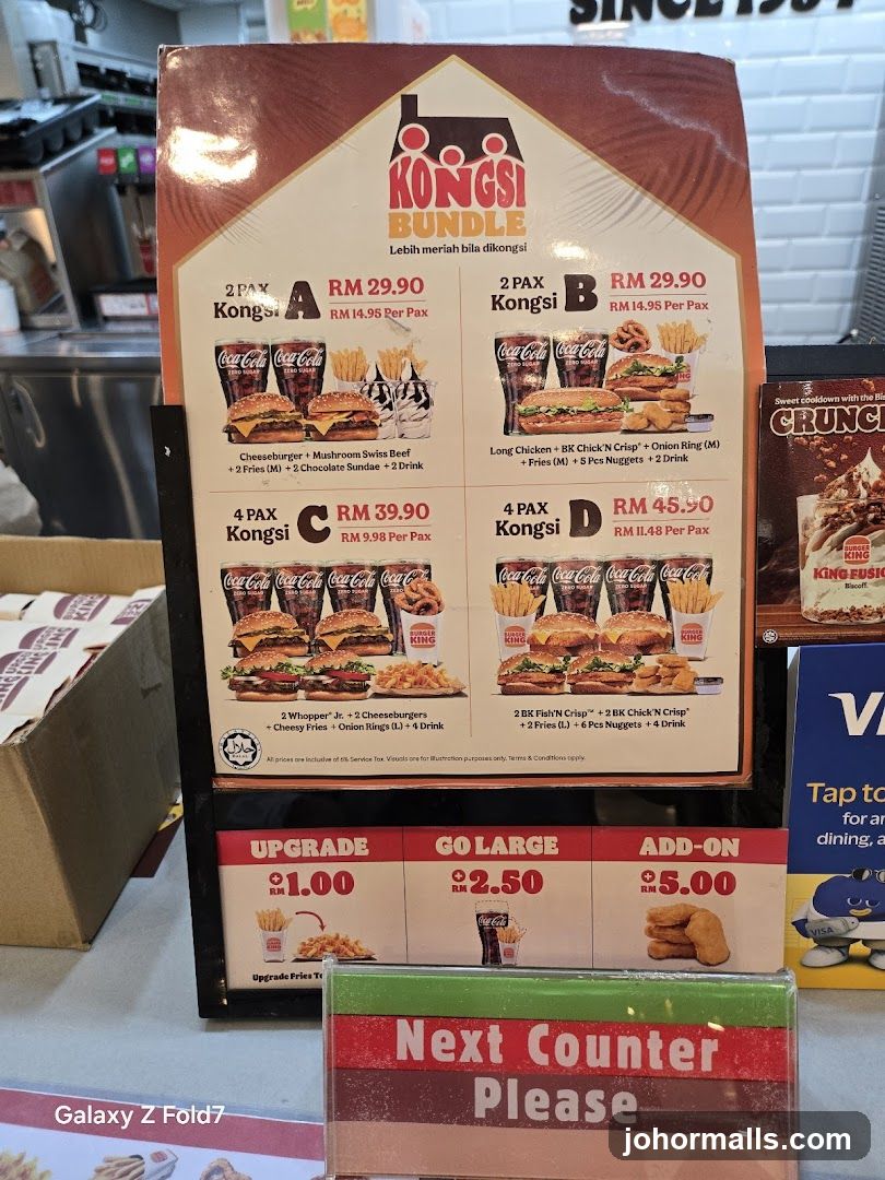 Kongsi Bundle Menu