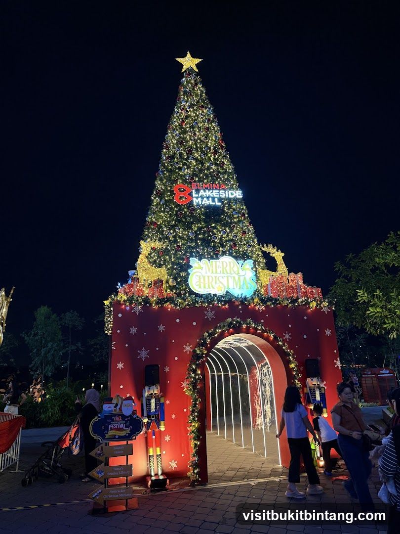 Christmas Tree Entrance