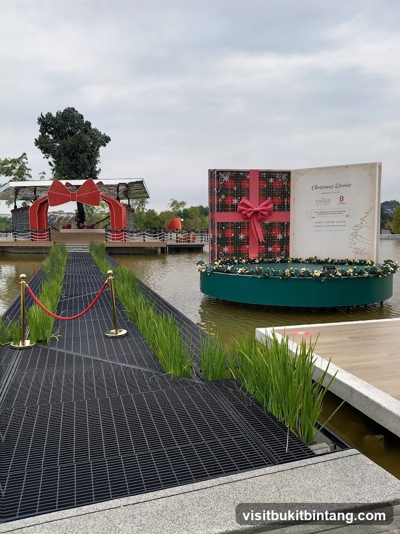Christmas Decorations by the Water