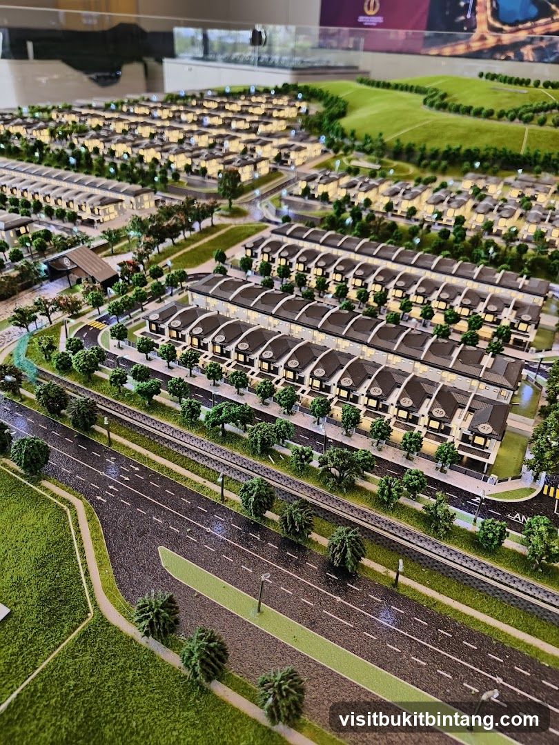 Architectural Model of a Housing Development