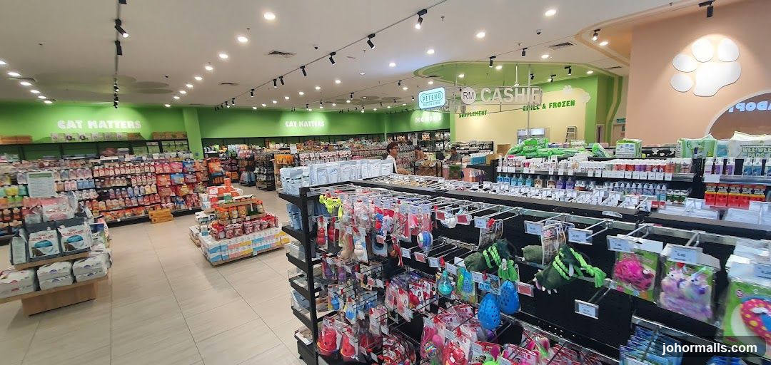 Pet Supply Store Interior