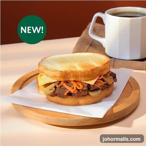 New Sandwich and Coffee