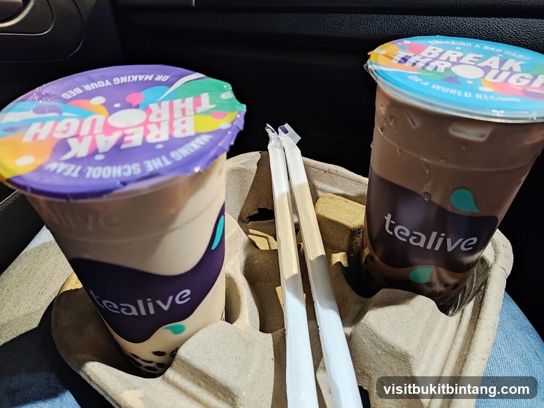Tealive Drinks