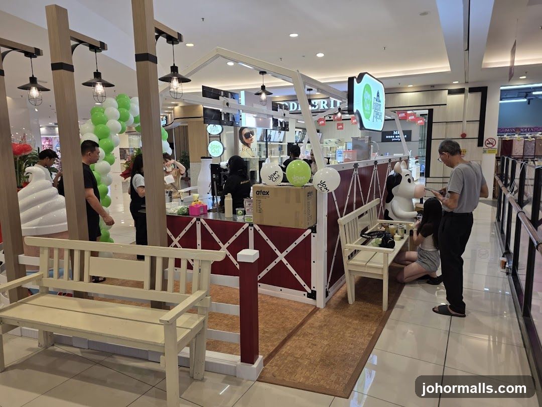 Farm-themed food stall