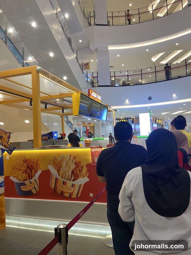 Food stall in a mall